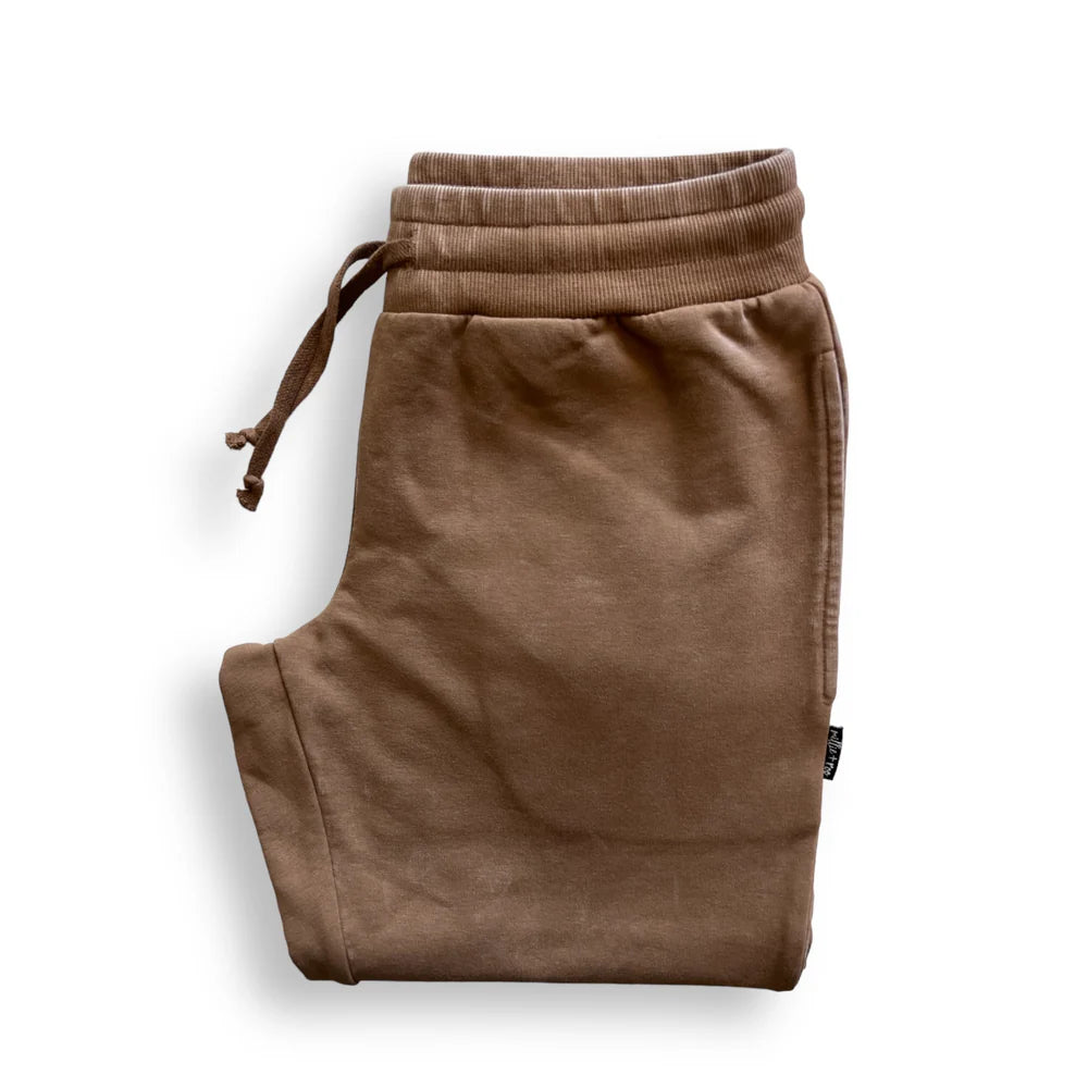 Mama Joggers - Bark Snow Wash