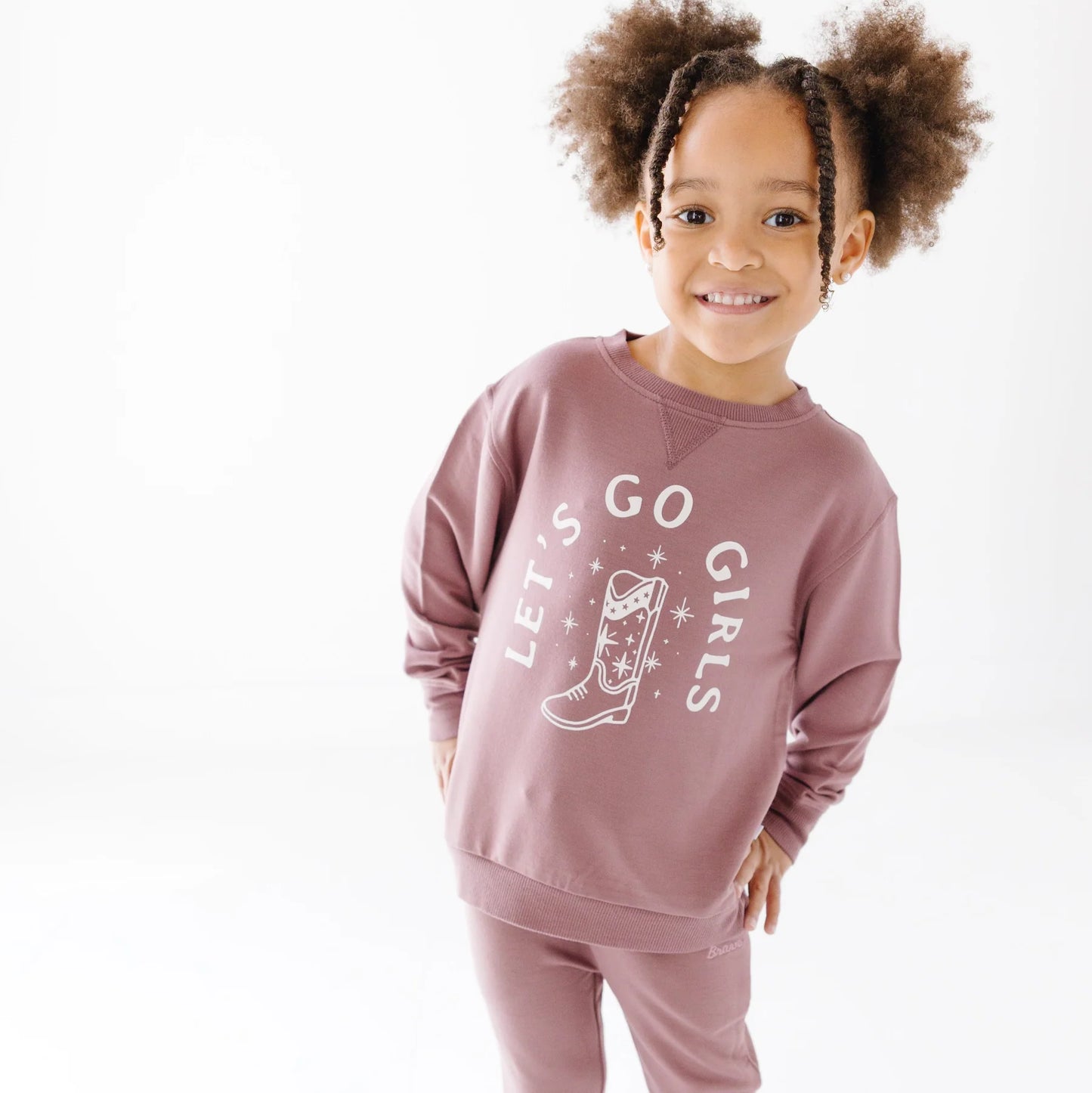 Terry Pullover - Let's Go Girls