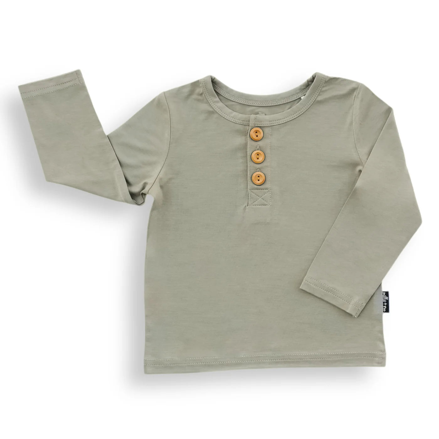 Henley Long Sleeve - Mushroom