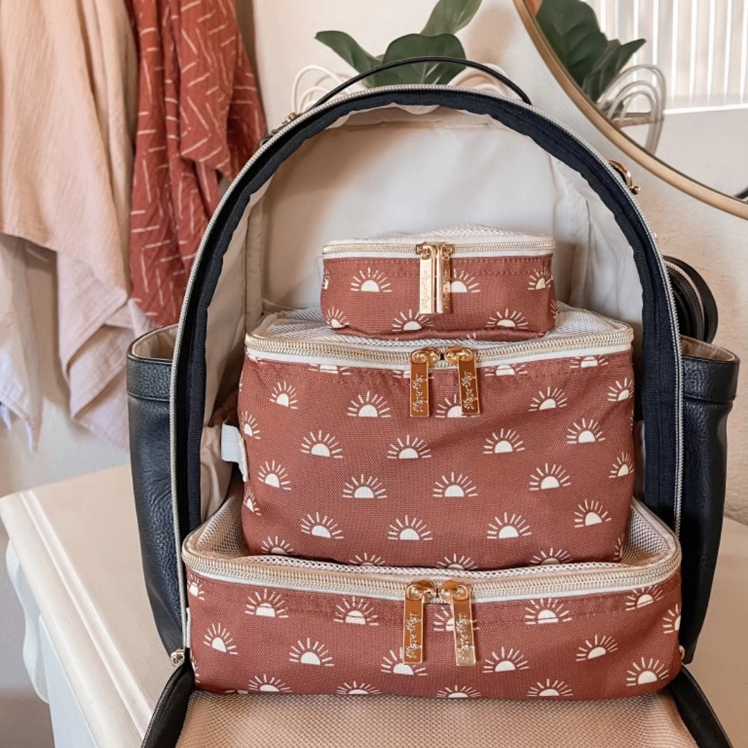 Pack Like a Boss Packing Cubes - Terracotta Sun