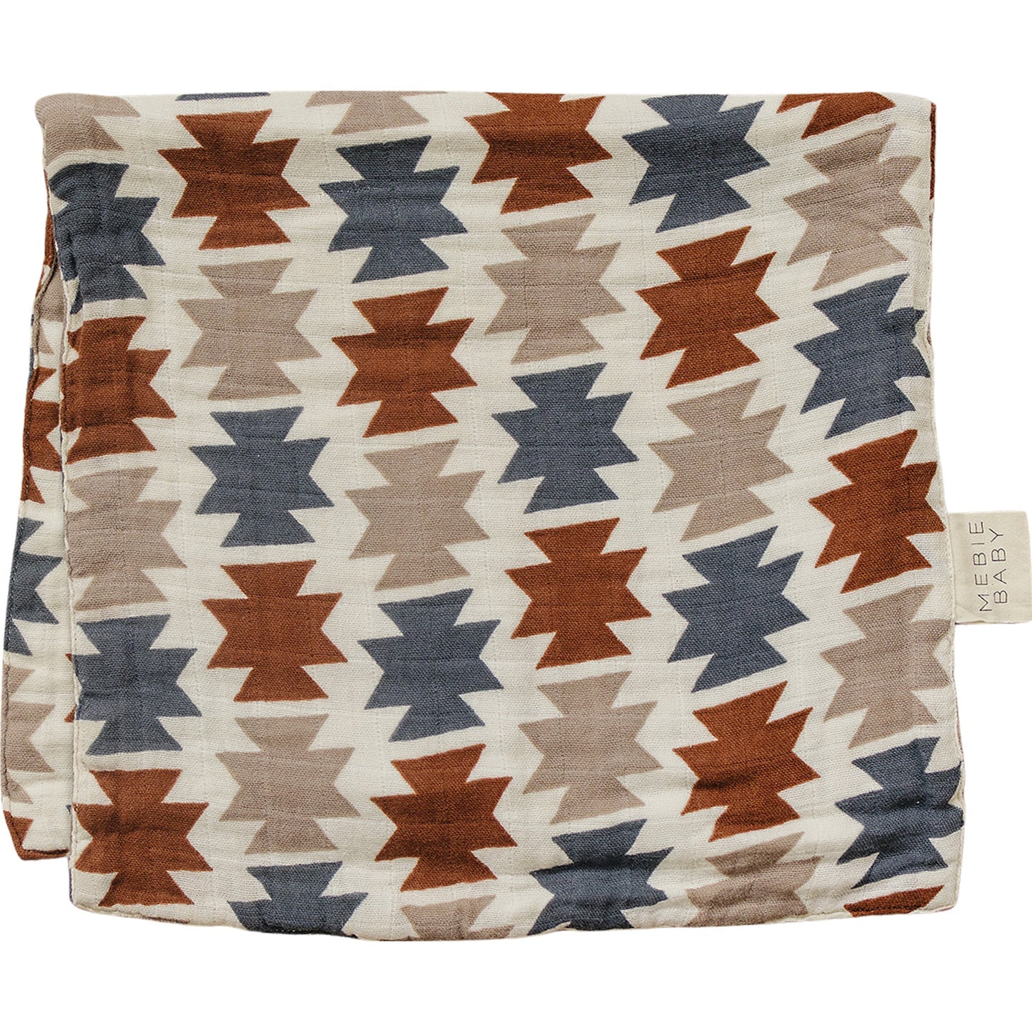 Muslin Burp Cloth - Western Aztec