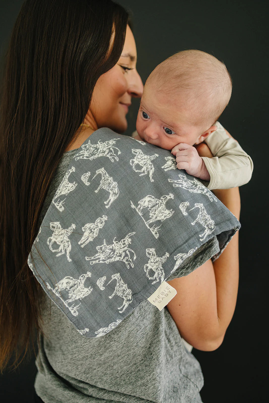Muslin Burp Cloth - Wild West