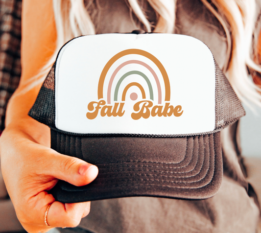 Fall Babe Trucker Hat
