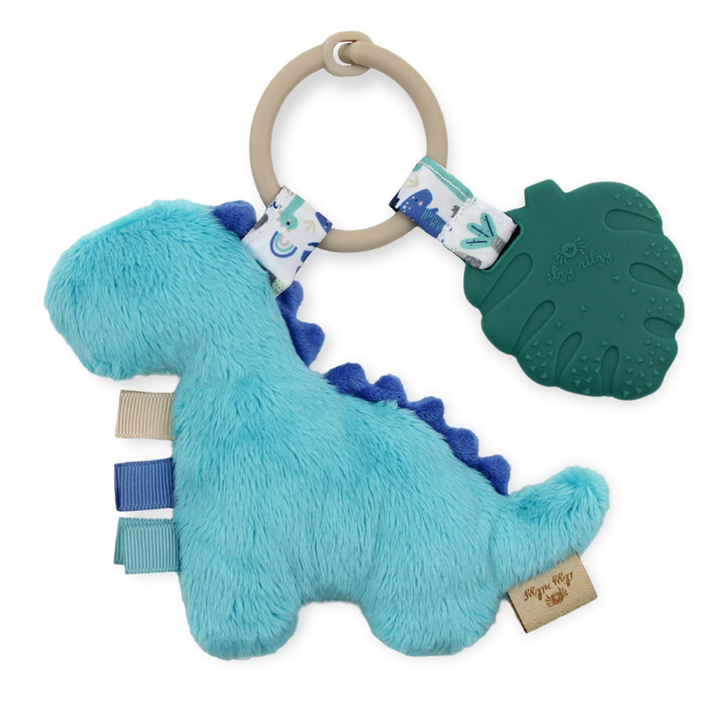 Itzy Pal™ Plush + Teether - Dino