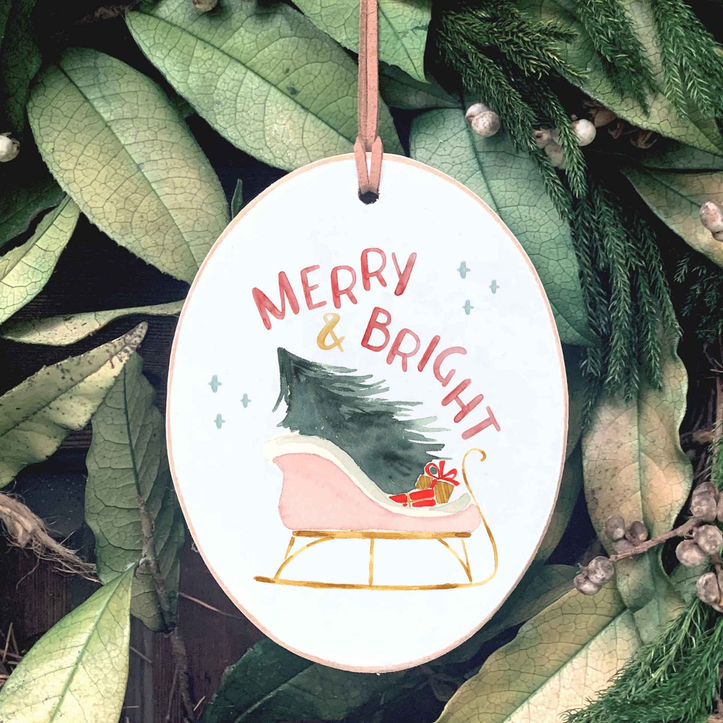 Merry & Bright - Ornament