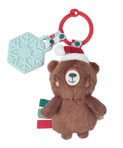 Holiday Itzy Pal™ Plush + Teether - Bear