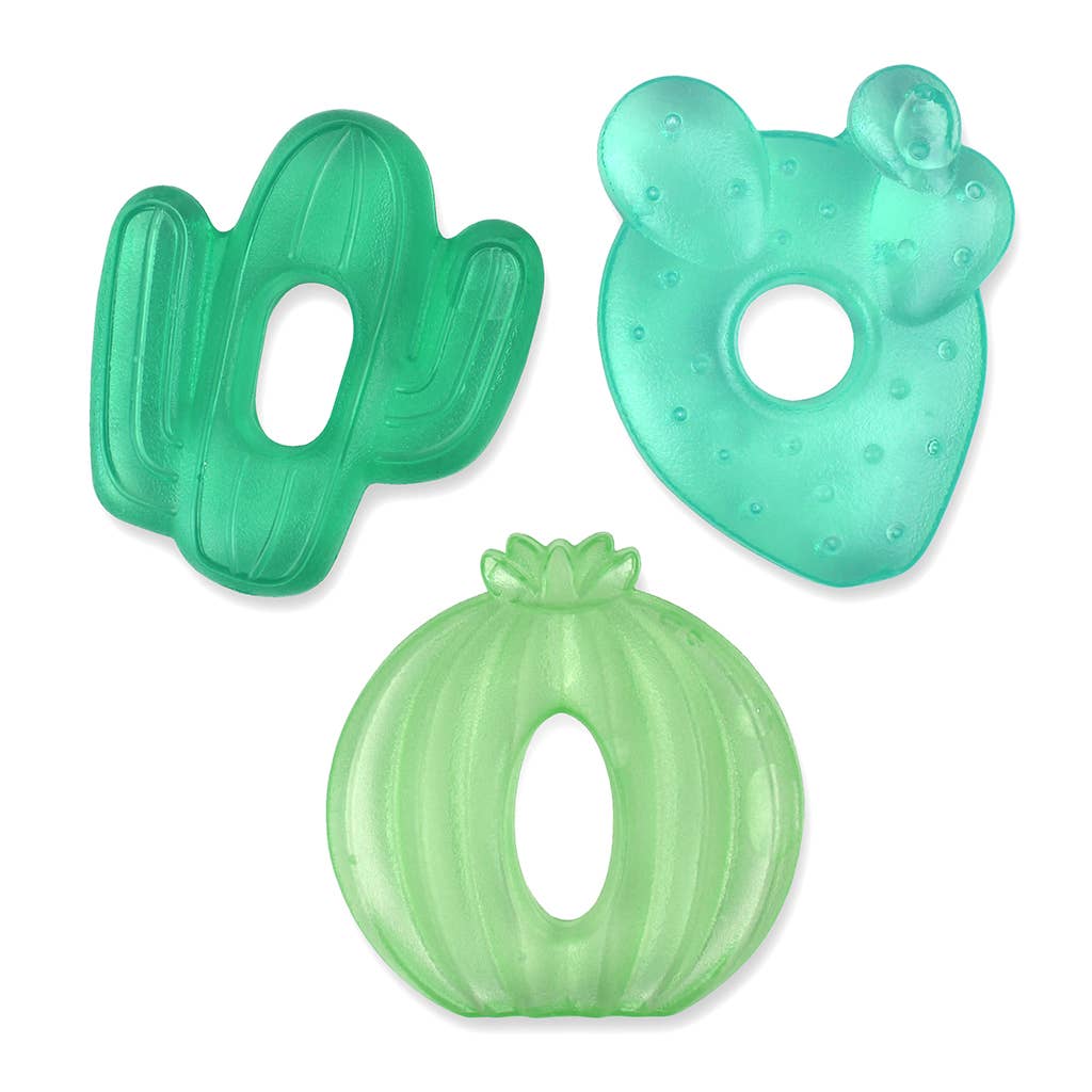 Cutie Coolers™ Water Filled Teethers - cacti