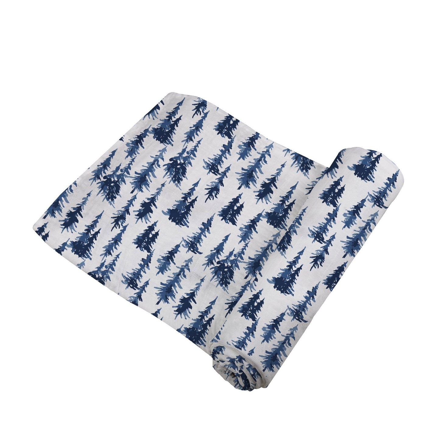 Muslin Swaddle - Indigo Forest