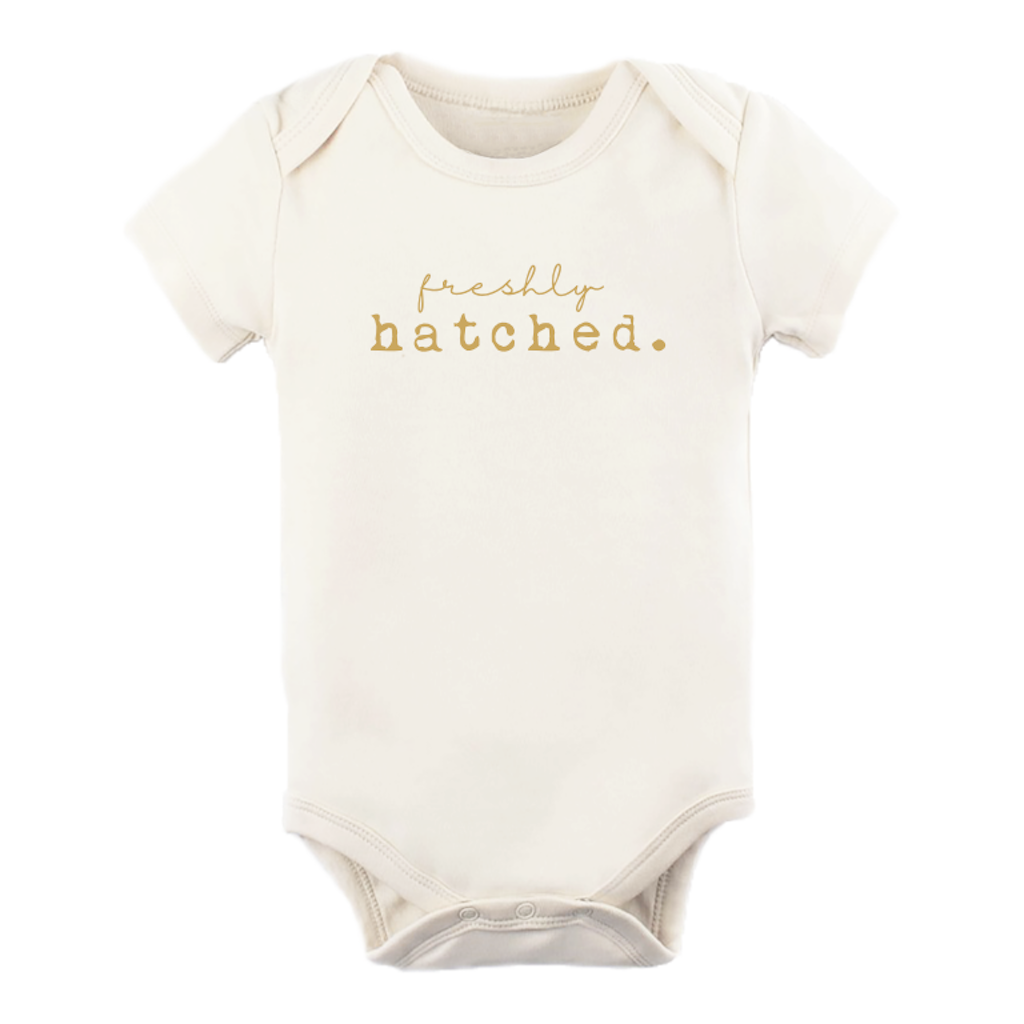 Freshly Hatched - Short Sleeve Bodysuit - Goldenrod