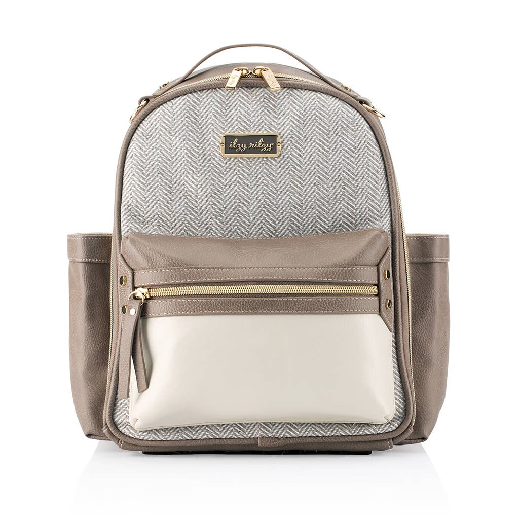 Itzy Mini™ Diaper Backpack - Vanilla Latte