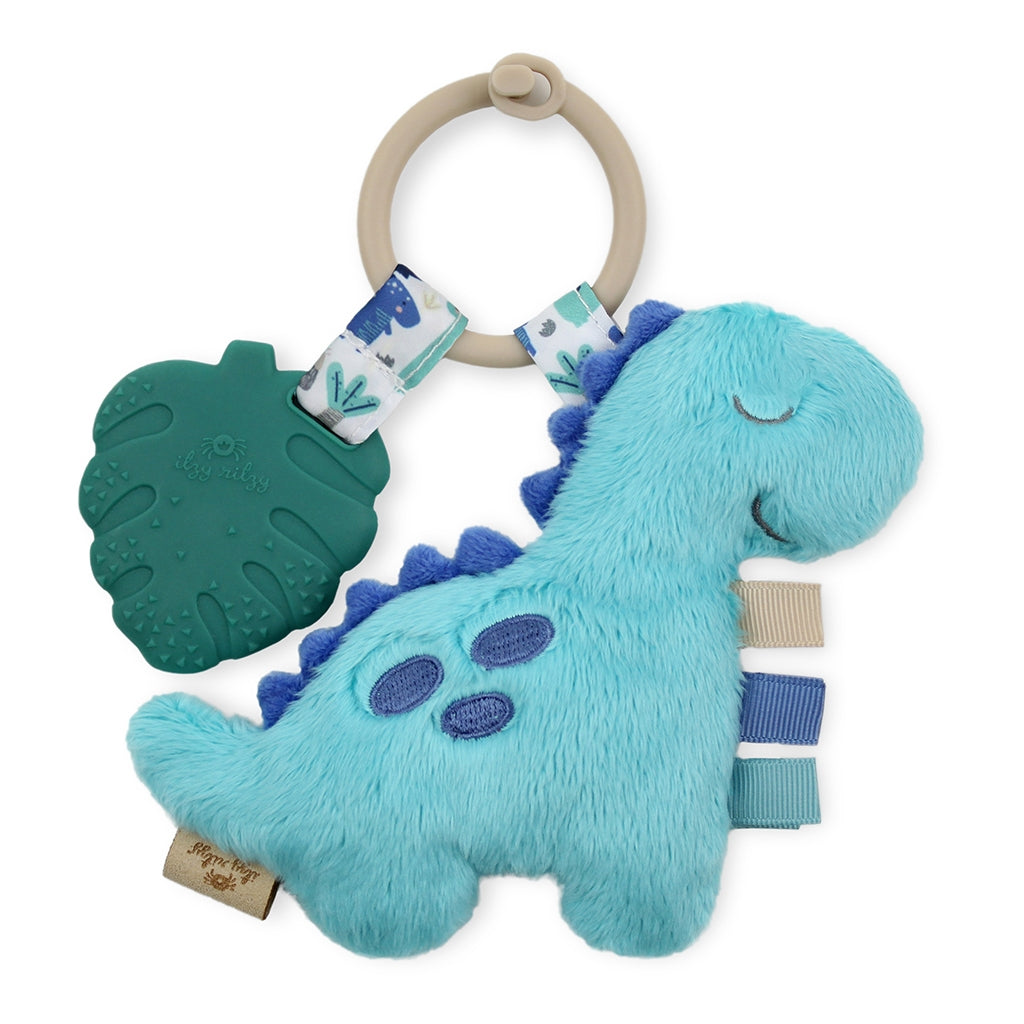 Itzy Pal™ Plush + Teether - Dino
