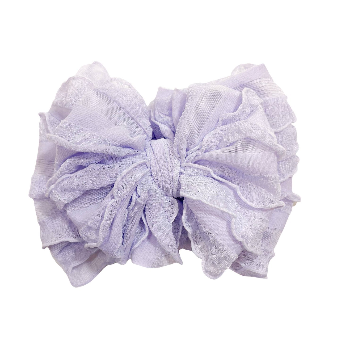 Ruffled Headband | Lavender