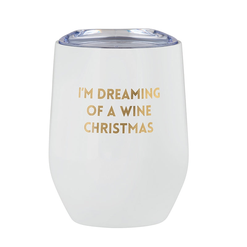 Wine Tumbler - Wine Christmas