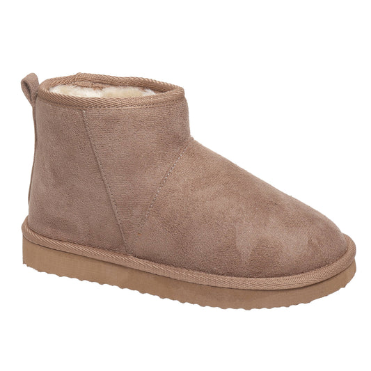 Sherpa Ankle Boots - Taupe (youth)