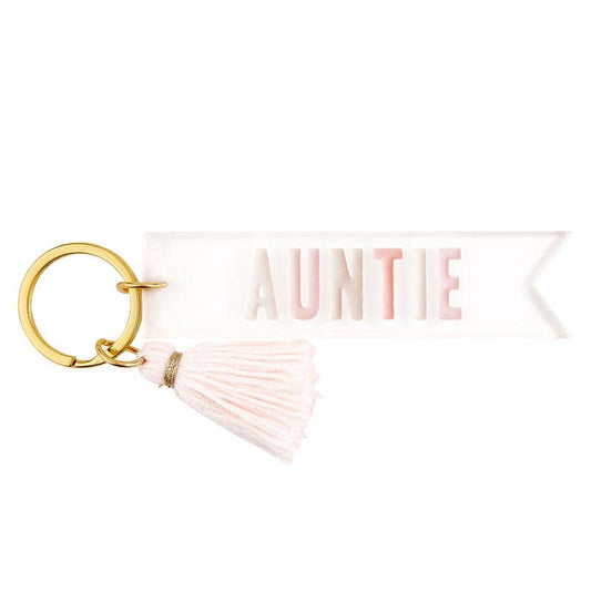 Acrylic Key Tag - Auntie