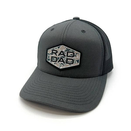 Rad Dad Hat - Charcoal & Black