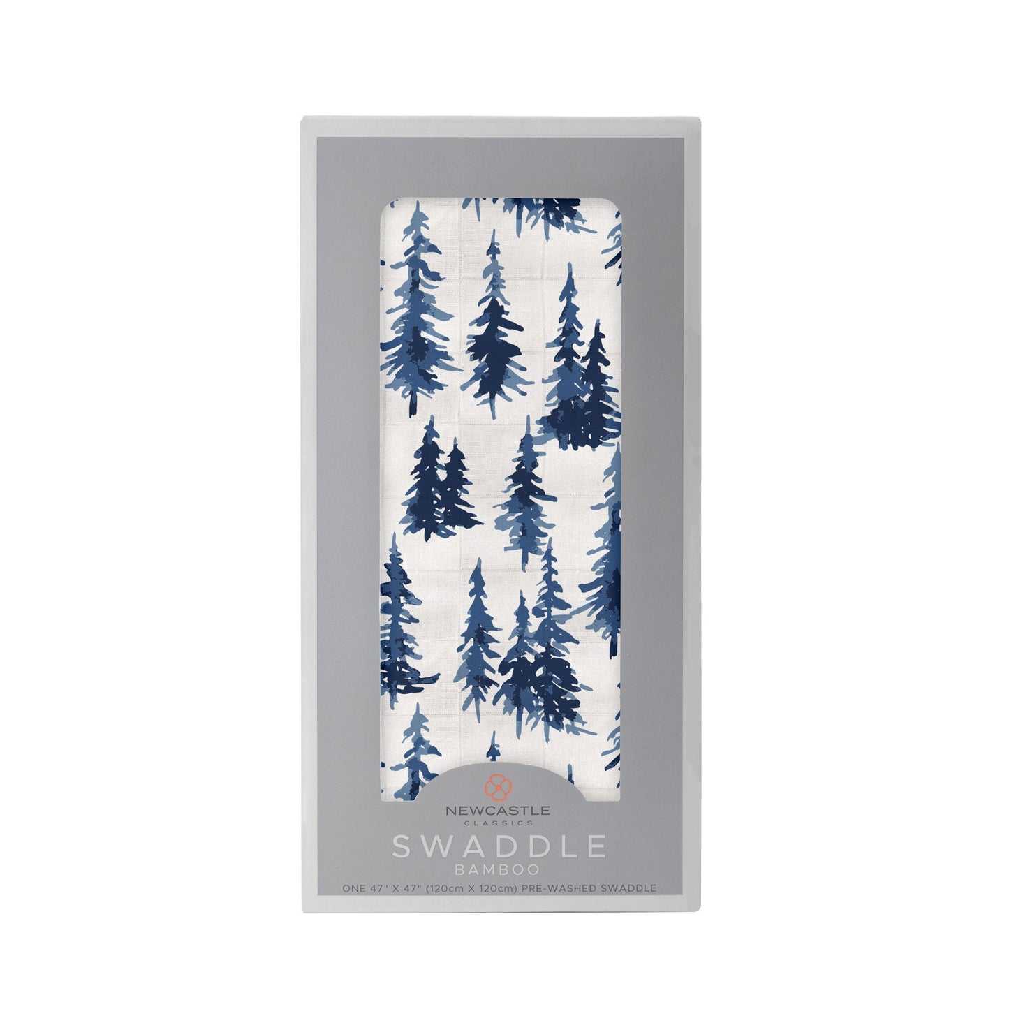 Muslin Swaddle - Indigo Forest