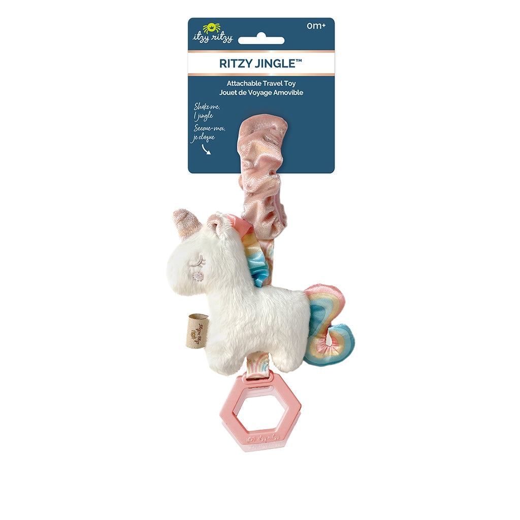 Ritzy Jingle™ Unicorn Attachable Travel Toy