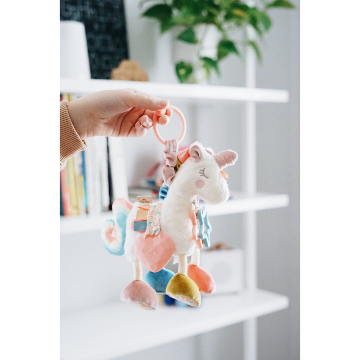 Link & Love Activity Plush Teether Toy - Unicorn
