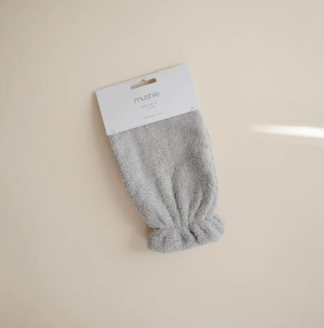 Organic Bath Mitt - 2 Pk Gray