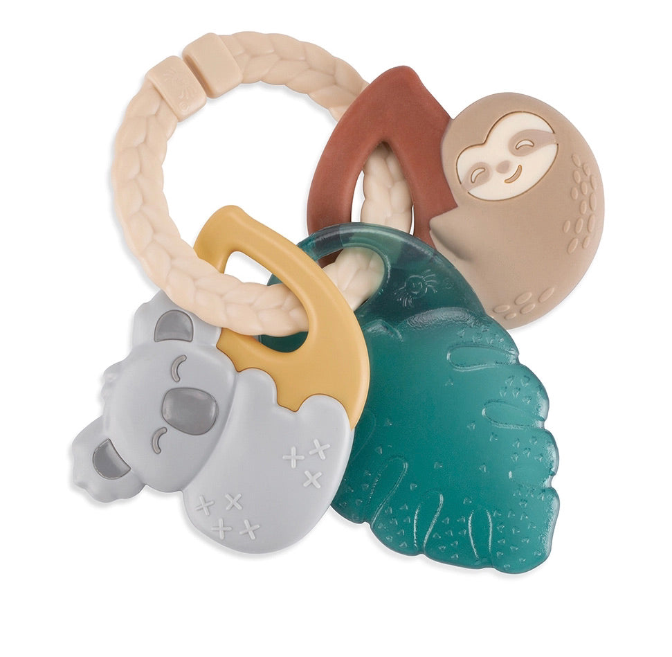 Itzy Keys™ Teether Rattle - Tropical