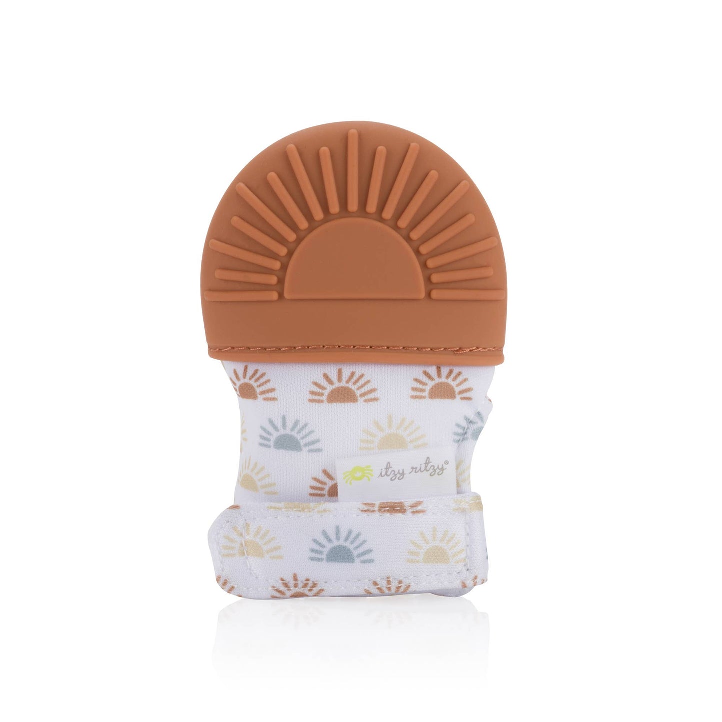 Itzy Mitt Teething Silicone Mitts - Sun