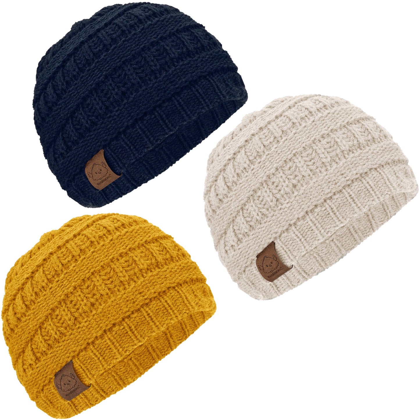 KeaBabies Baby Beanies (Sunshine)
