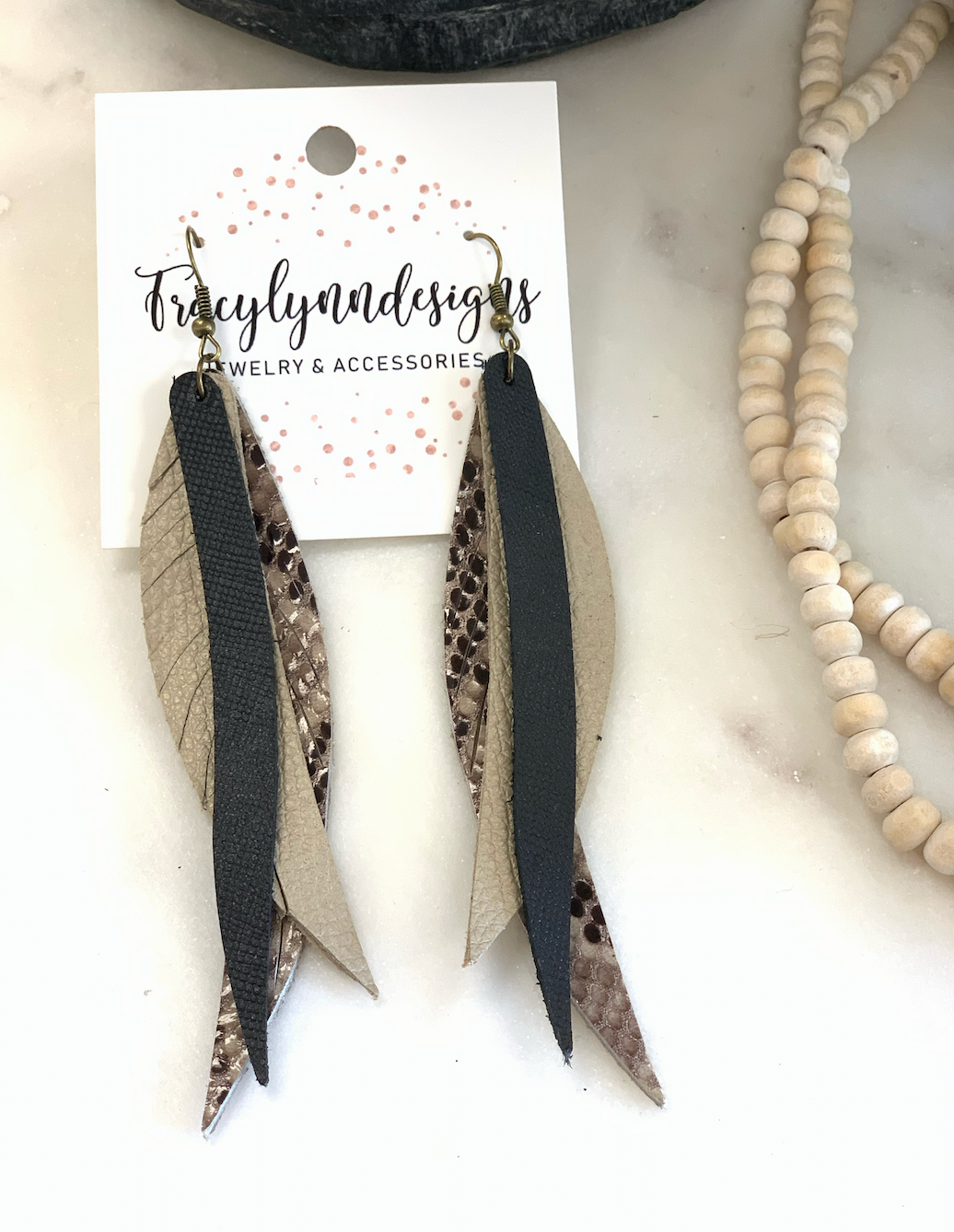 Snake fringe Earrings