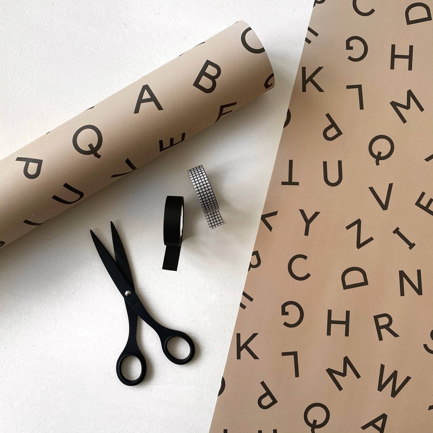 Wrapping Paper - Type Letter