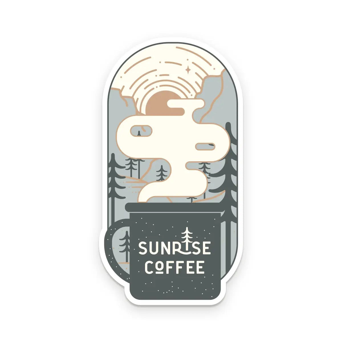 Sunrise Coffee - Sticker
