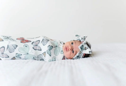 Copper Pearl Swaddle - Dot