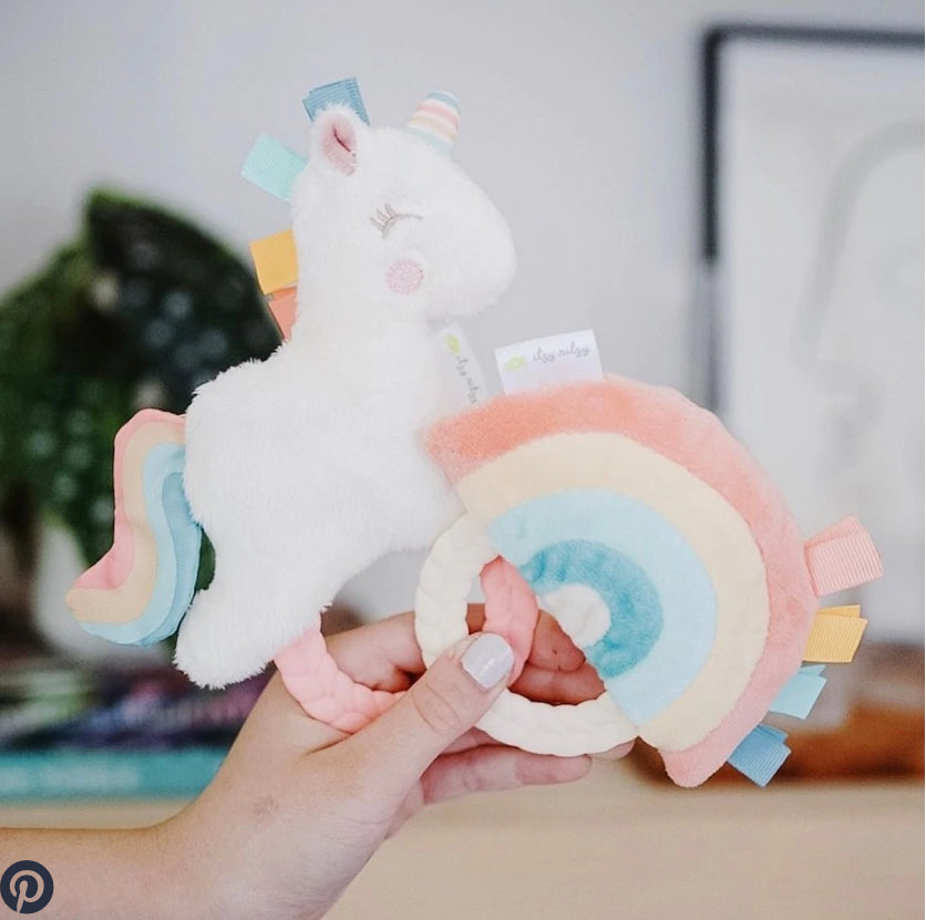 Ritzy Rattle Pal™ Plush Teether - Unicorn