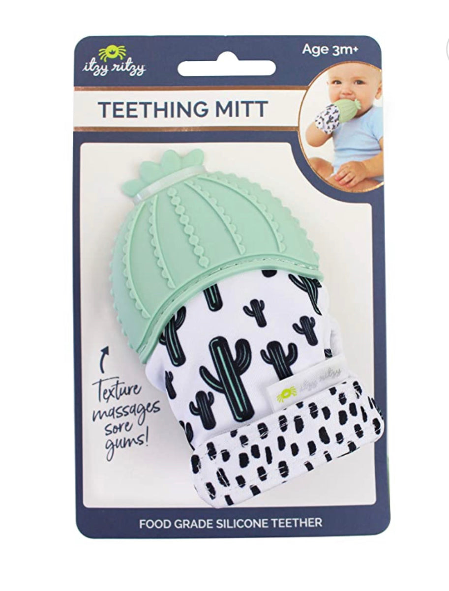 Itzy Mitt™ Teething Silicone - Cactus