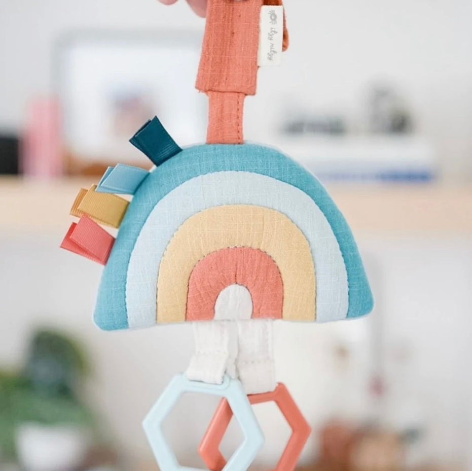 Ritzy Jingle Travel Toy - Rainbow