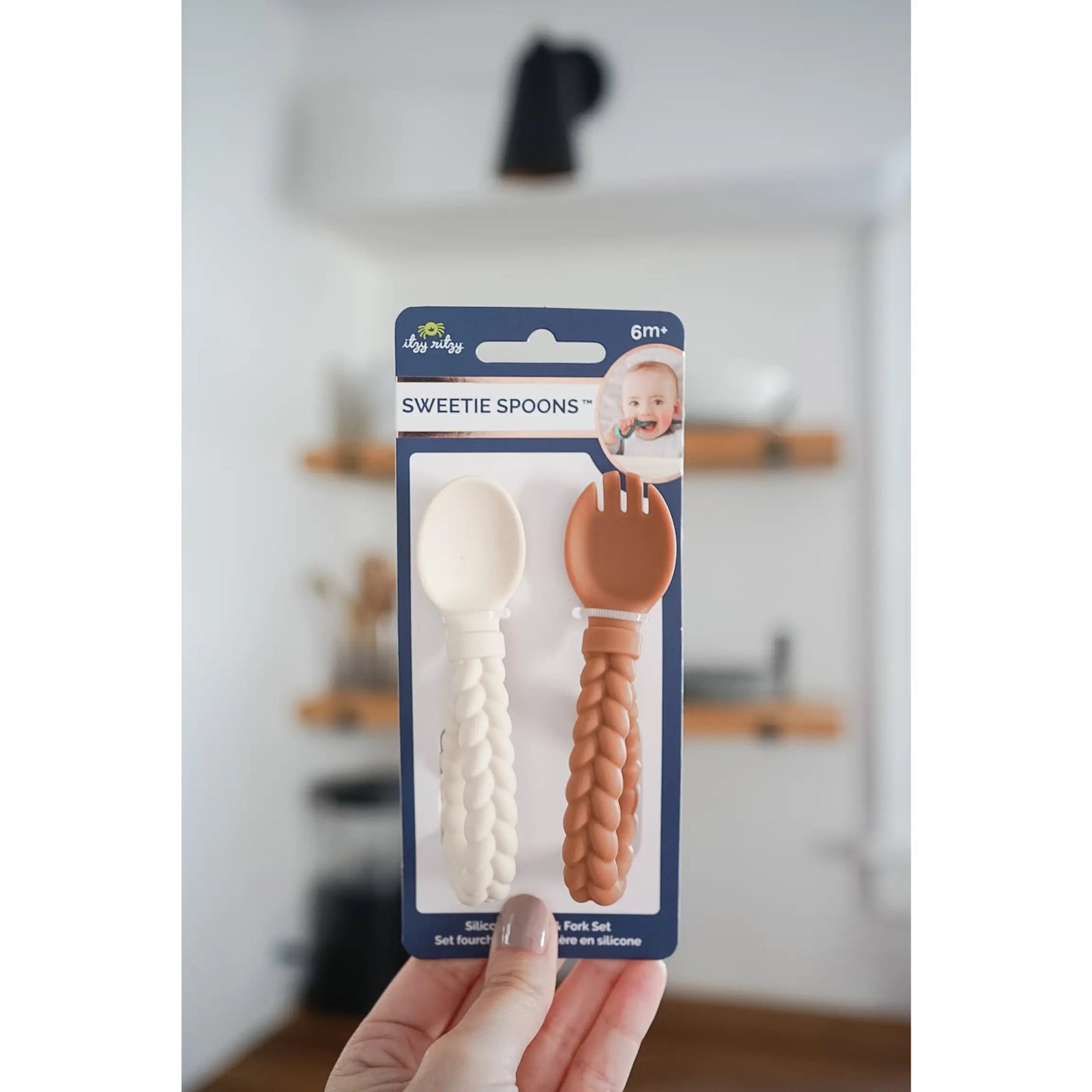 Sweetie Spoons + Fork Set - Buttercream & Toffee