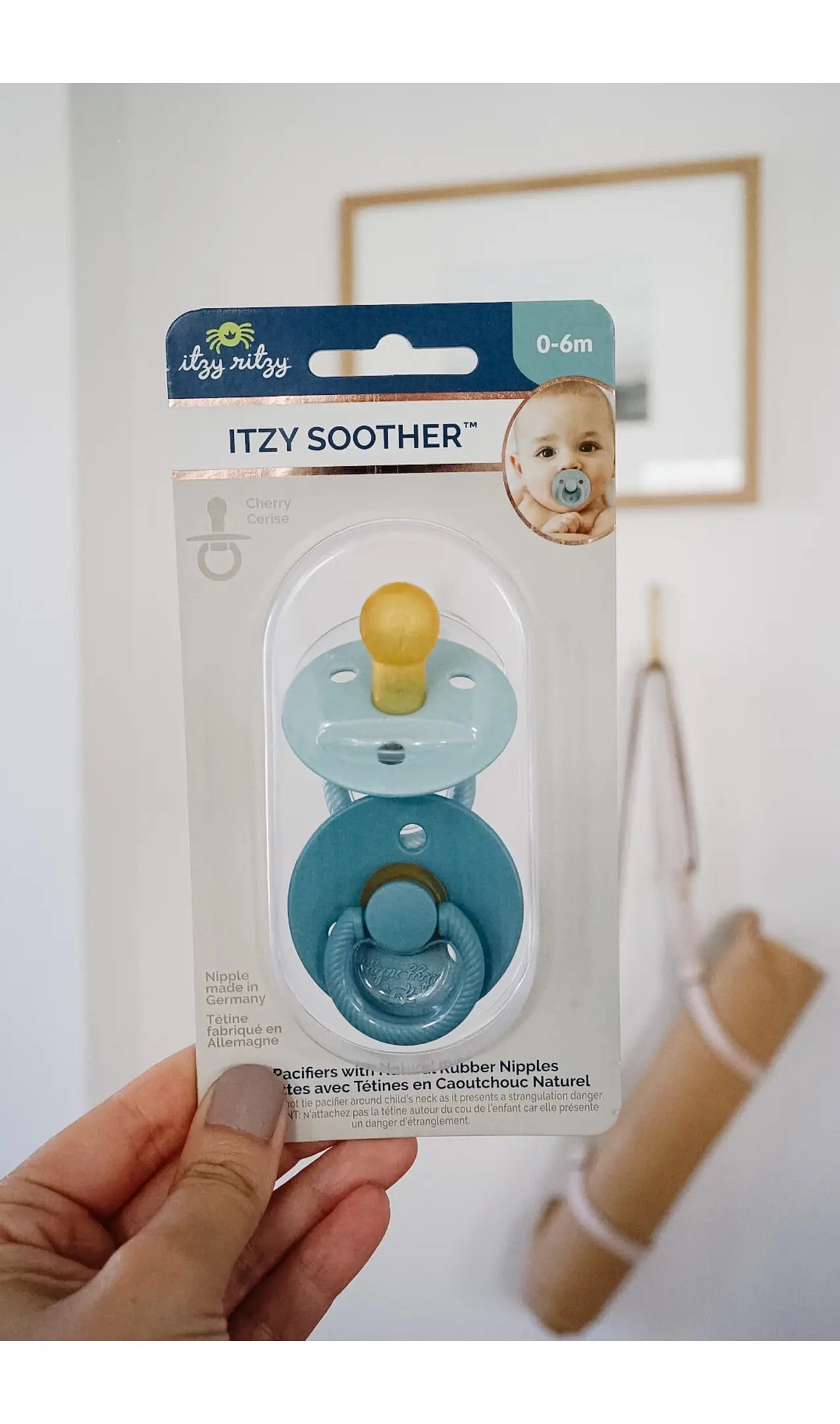 Itzy Soother™ Pacifiers - Blue