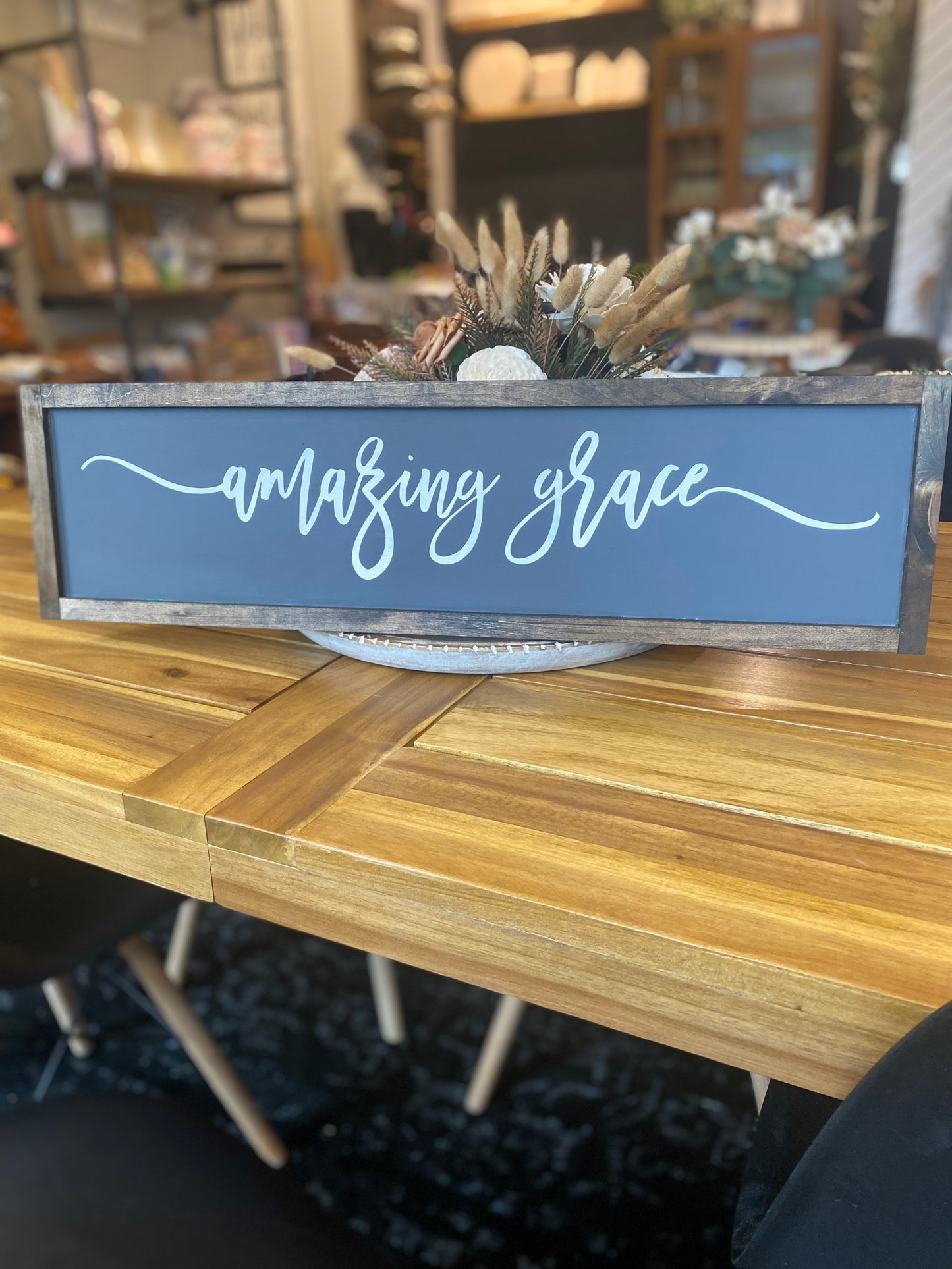 Amazing Grace Wood Sign