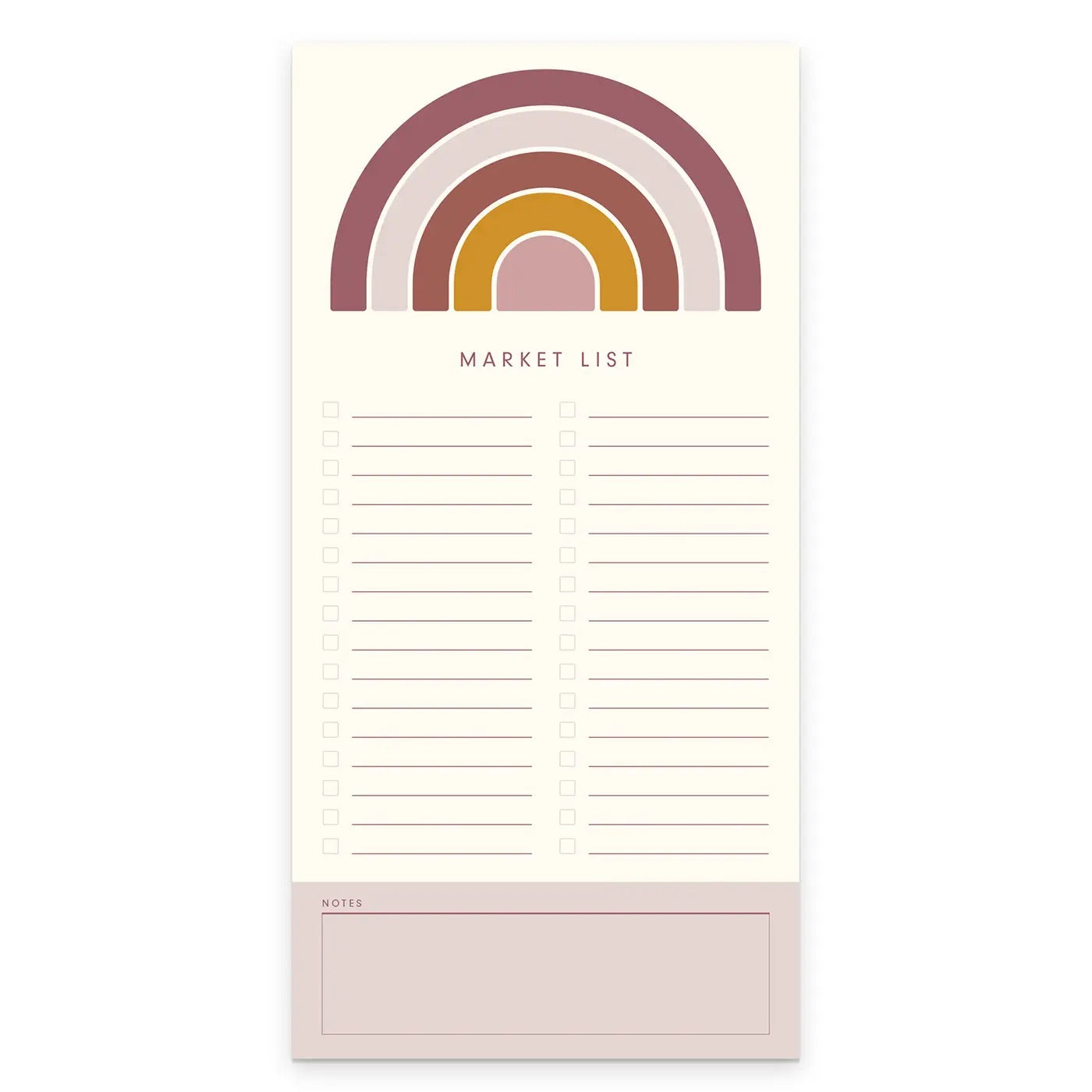 Market List - Rainbow
