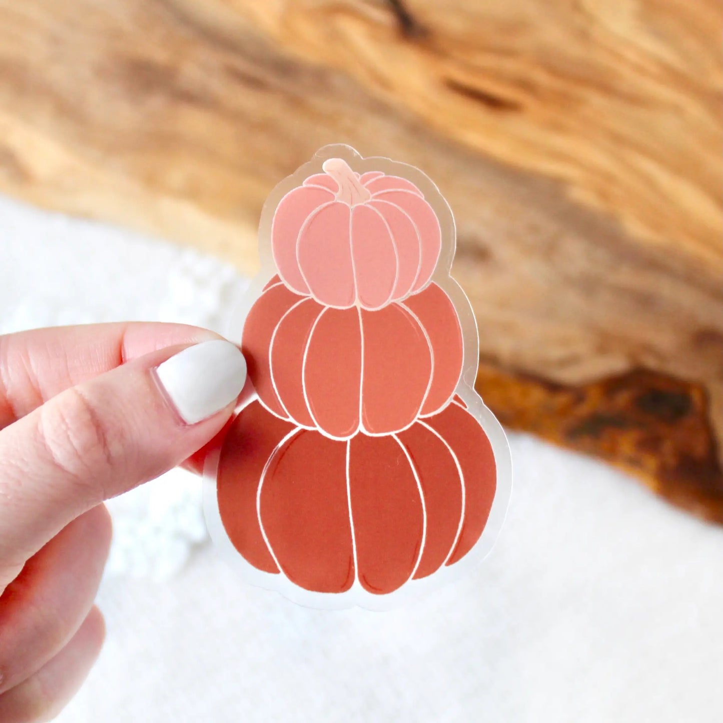Pumpkin Stack - Sticker