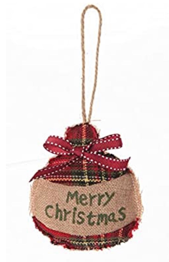 Rustic Burlap Shapes