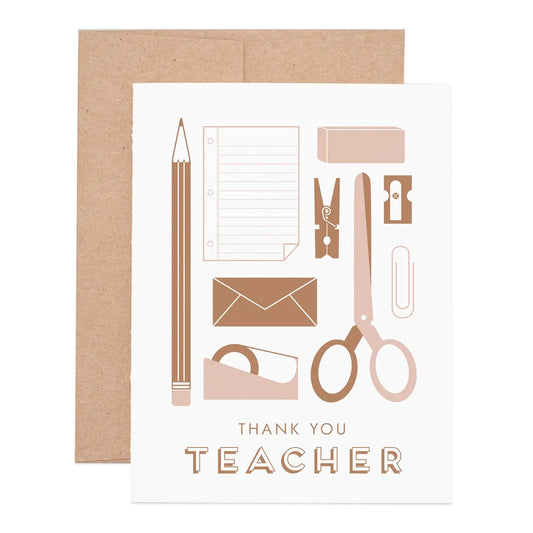 Teacher Appreciation Notecard