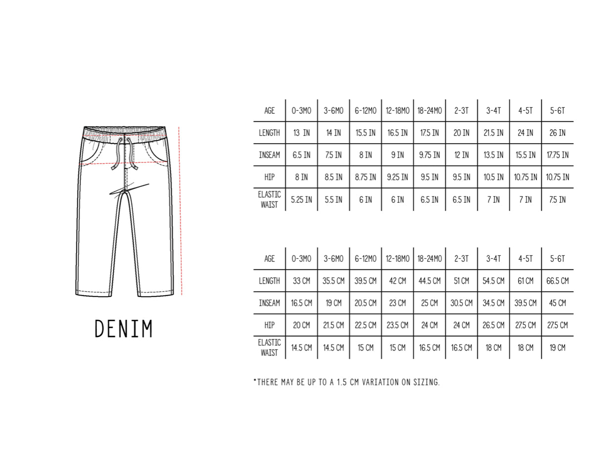 Little Bipsy Denim- Light Wash