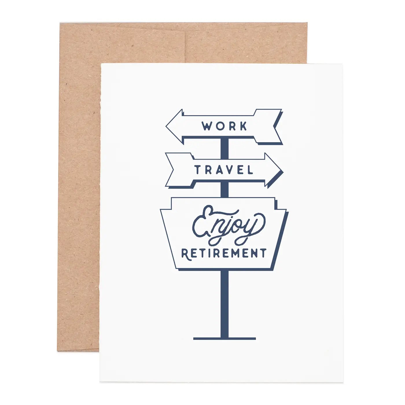 Travel Retirement Notecard