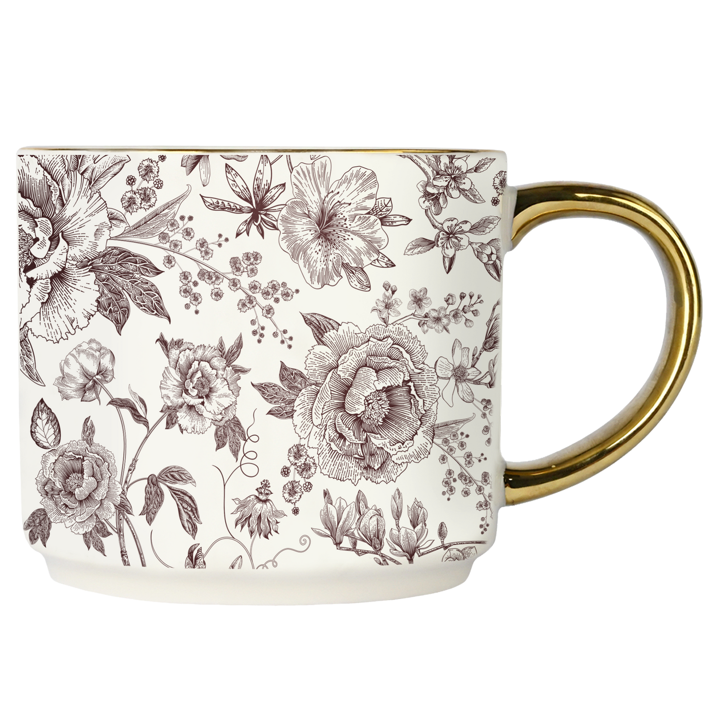 Brown Delft - Coffee Mug