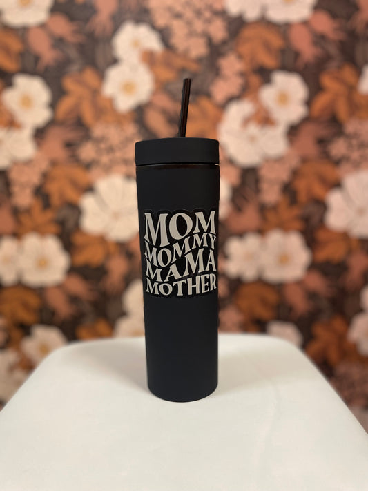 Skinny Tumbler - Matte Black