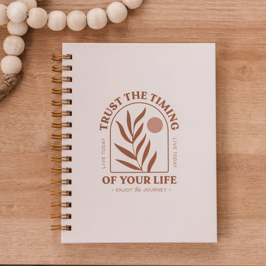 Hardcover Journal - Trust the Timing of Your Life