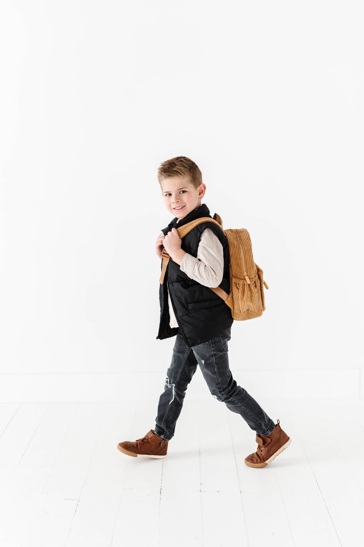 The Play Date Mini Backpack - Camel