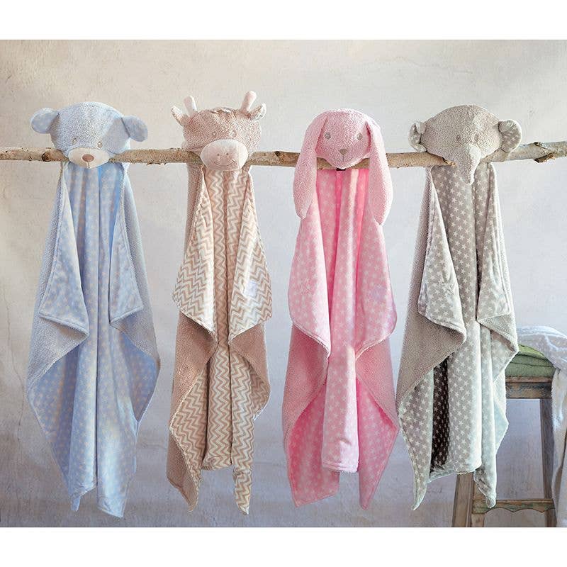 Hooded Towel - Giraffe