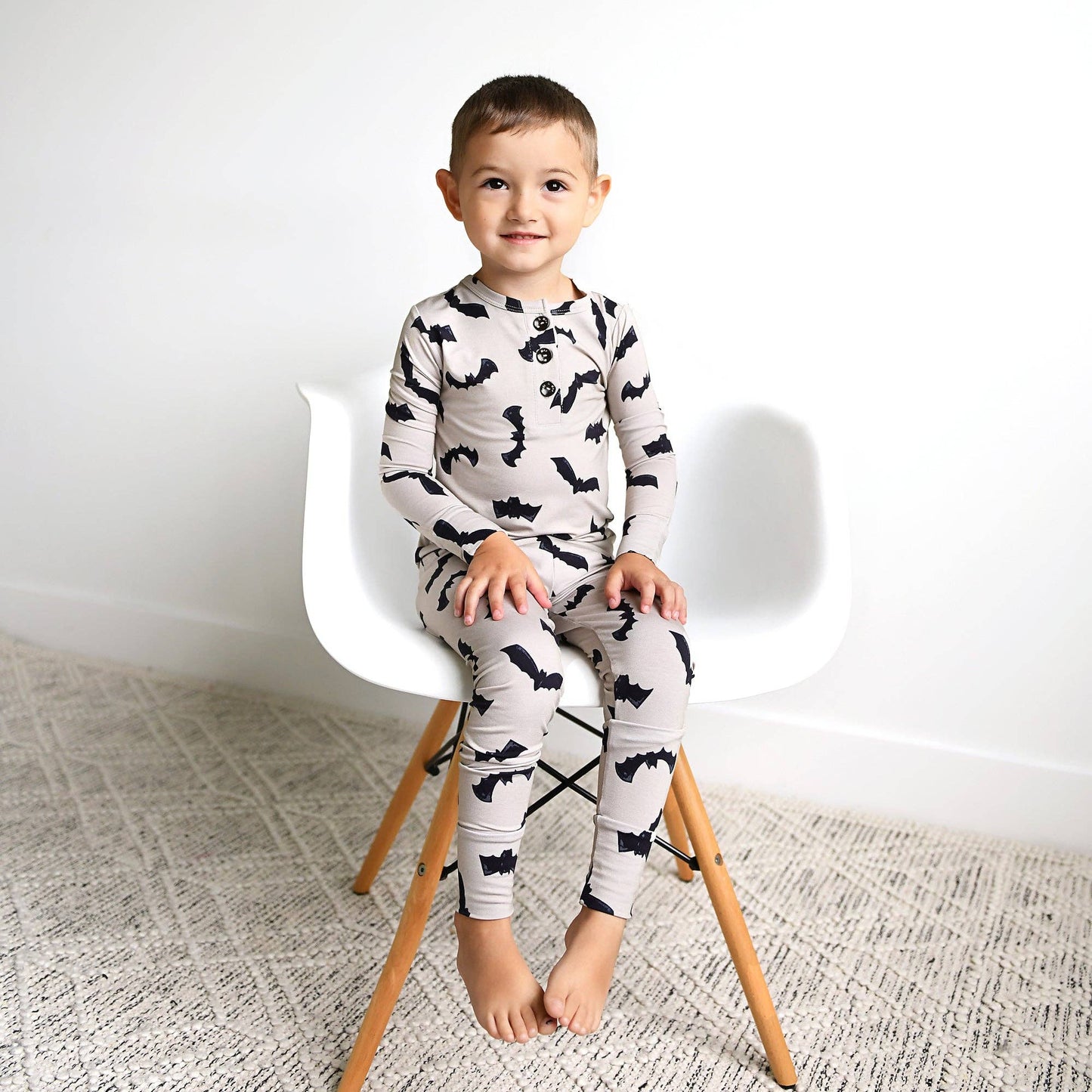 Bamboo Two Piece - Vlad Gray Bats