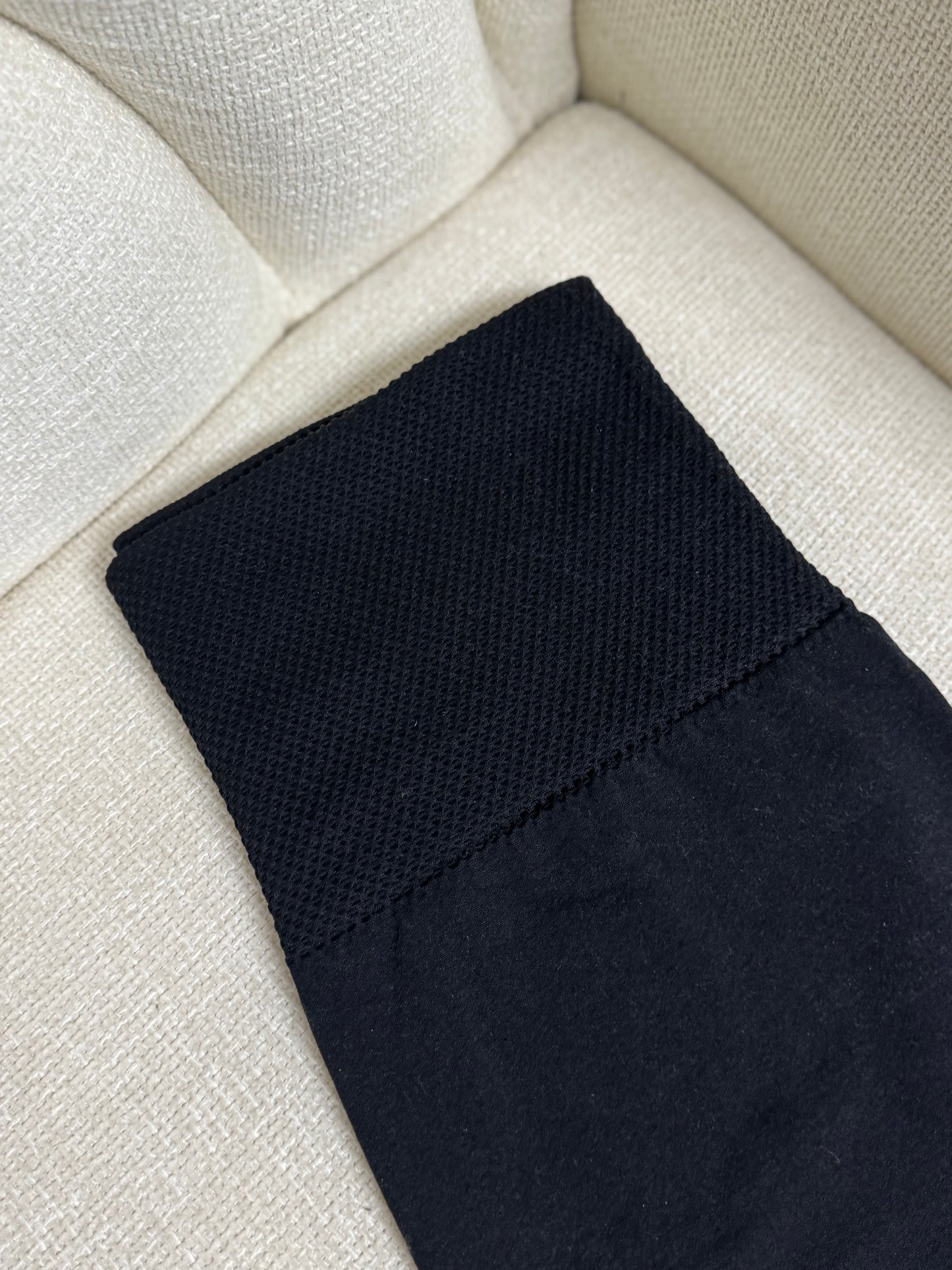 Plus Fleece High Waisted Leggings - Black